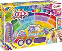 CRAZE Spiel LOOPS Rainbow Box
