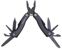 Munkees Multitool Edelstahl Multi Tool in Grau f&uuml;r Alltag, Outdoor und Reise,