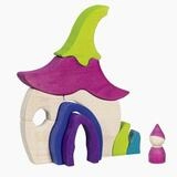 goki Stapelspielzeug Feenhaus Goki, (packung, 11-tlg), zauberhaftes Spielzeug...