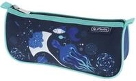 Herlitz Federtasche Sch&uuml;leretui Faulenzer Sport Deep Ocean Polyester 220x75mm...