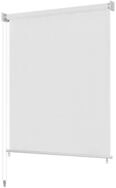 Rollo Au&szlig;enrollo 145 (B)x140 (H) cm Wei&szlig;, vidaXL