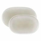 Seltmann Weiden Servierplatte Sento Home Servierplatten-Set 2er Set, Porzellan,