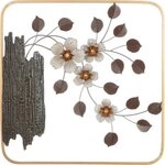 GILDE Wanddekoobjekt Wandrelief Kirschbl&uuml;te (1 St)