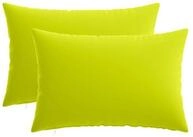 vidaXL Kissenbezug Kissenbezug 2 pcs HEERLEN Hellgr&uuml;n 50 x 80 cm Polyester, (2