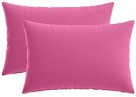 vidaXL Kissenbezug Kissenbezug 2 pcs HEERLEN Rosa 50 x 80 cm Polyester, (2...