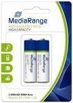 Mediarange 2 Mediarange Akku AA 2600mAh Nickel-Metall-Hydrid im 2er Blister...