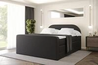 ALTDECOR Boxspringbett NOX-Z KING (Multipocket-Matratze H4, H3 Matratze