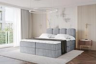 ALTDECOR Boxbett NINA (Multipocket-Matratze H4, H3 Matratze Bonellfederung,...