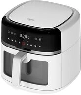 Camry Hei&szlig;luftfritteuse CR 6319, 2500 W, LED-Touch-Display, Sichtfenster,