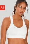 LASCANA ACTIVE Sport-BH mit weichem Frottee-Lining und breiten, wattierten...
