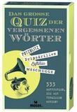 Moses. Verlag Spiel Das gro&szlig;e Quiz der vergessenen W&ouml;rter 75 Karten...