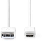 Nedis CCGB60600WT20 USB-Kabel, USB-Kabel, USB-Kabel, USB-A, USB-C, vielseitige