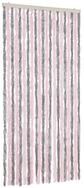 vidaXL Insektenschutz-Vorhang, Fliegenvorhang Silbergrau und Rosa 90x200 cm...