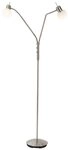 NOWA Stehlampe LOXY, Leuchtmittel wechselbar, Warmwei&szlig;,