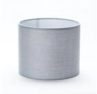 Orion Leuchten Lampenschirm Lampenschirm &Oslash; 20 cm Stoff E27/E14 rund Grau