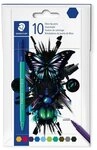 STAEDTLER Malstift Staedtler Fasermaler Noris 10ST Kartonetui