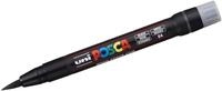 uni-ball Filzstift Fasermaler Uni Posca PCF-350 1-10mm schwarz