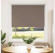 Verdunklungsrollo, vidaXL, Verdunkelungsrollo Kaffeebraun 115x150 cm Stoffbreite