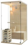 HOME DELUXE Sauna ARUNA f&uuml;r 1-2 Personen, BxTxH: 100 x 110 x 190 cm, inkl. 3,6...