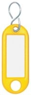 WEDO Schl&uuml;sselanh&auml;nger WEDO&reg; 262 Schl&uuml;sselanh&auml;nger mit S-Haken gelb - 10e