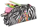 Herlitz Federtasche Sch&uuml;leretui Pouch Bag Polyester 195x65mm Wild Neon