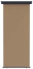 vidaXL Seitenmarkise Balkon Seitenmarkise 80 x 250 cm 100% Polyester Eisen Stahl