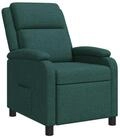 vidaXL Sessel Liegesessel Dunkelgr&uuml;n Stoff (1-St)