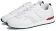Sneaker TOMMY HILFIGER "T HILFIGER CORE LTH RUNNER", Herren, Gr. 40, wei&szlig; (wei&szlig;,