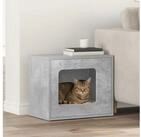vidaXL Katzenhaus, Katzenhaus Beton 51 x 30 x 42 cm Holzwerkstoff