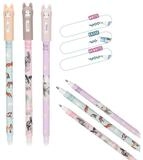 Depesche Spiel Miss Melody Radierbare Gelstifte mit Pferde-Kappen - 1 Stift