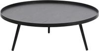 WOOOD Beistelltisch Mesa mit MDF-Tischblatt und Kiefernholzbeinen &Oslash; 100 x H 36...