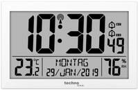 technoline Funkwanduhr WS 8016 (mit Temperatur- und Luftfeuchteanzeige)