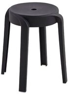 HOME DELUXE Hocker Stapelhocker NIVO (2 St), Esszimmerhocker, Fu&szlig;hocker, Rund