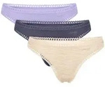 sloggi String GO Crush (3er Pack) dehnbare Spitzendetails, Multipack,...