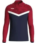 Jako Fleecepullover Jako Herren Trainingstop Ziptop Iconic 8624 blau|rot XL