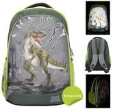 Dino World Schulrucksack DEPESCHE DINO World Schulrucksack REFLECTOR 3 F&auml;cher