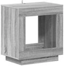 vidaXL Beistelltisch 60 x 40 x 65 cm Beistelltisch Graues Sonoma 60x40x65 cm