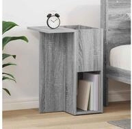 vidaXL Beistelltisch, Beistelltisch Graues Sonoma 35 x 40 x 55 cm Holzwerkstoff