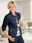 Jackenblazer "Blazer", Damen, Gr. 19, blau (marine), 65% Baumwolle, 33%...
