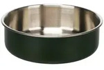 Flamingo Futternapf Futter- und Trinknapf Yumi rund gr&uuml;n f&uuml;r Hunde gr&uuml;n 870 ml 