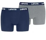Levi's&reg; Boxershorts LEVIS MEN REPEAT LOGO BOXER BRIEF 2P (2er Pack) ohne Eingriff,