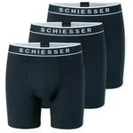 Schiesser Langer Boxer (3er Pack) blau 4