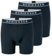 Langer Boxer SCHIESSER, Herren, Gr. 4, 804, nachtblau, Obermaterial: 95%...