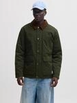 Fieldjacket JACK & JONES "JORNORREBRO PADDED BARN JACKET SN", Herren, Gr. L, gr&uuml;n