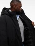 Funktionsmantel "HOODED PARKA", Herren, Gr. XXL, schwarz, Web, Obermaterial: 100%