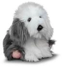 TOBAR Kuscheltier Bobtail Hund Animigos Kuscheltier