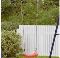 vidaXL Schaukelstuhl, Schaukelsitz f&uuml;r Kinder Verstellbar Rot