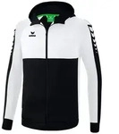 Erima Trainingsjacke Herren SIX WINGS Trainingsjacke mit Kapuze schwarz XXL