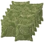vidaXL Kissenbezug Kissenbezug 12 stk. HOUTEN Blattdesign 40 x 40 cm Polyester,...