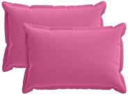 vidaXL Kissenbezug Kissenbezug 2 stk. HOUTEN Rosa 30 x 50 cm Polyester, (2...